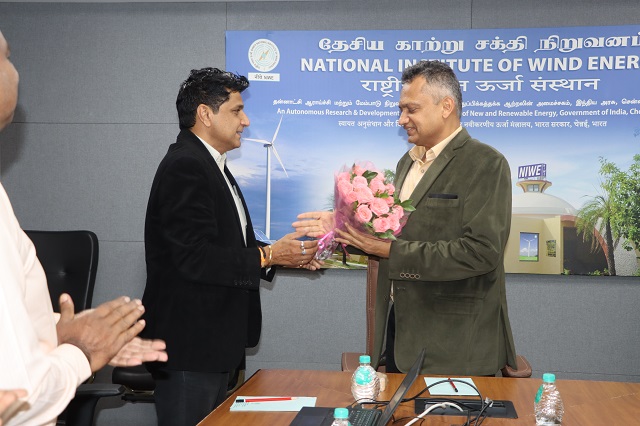 Additional Secretary, MNRE visit to NIWE on 21st December, 2023