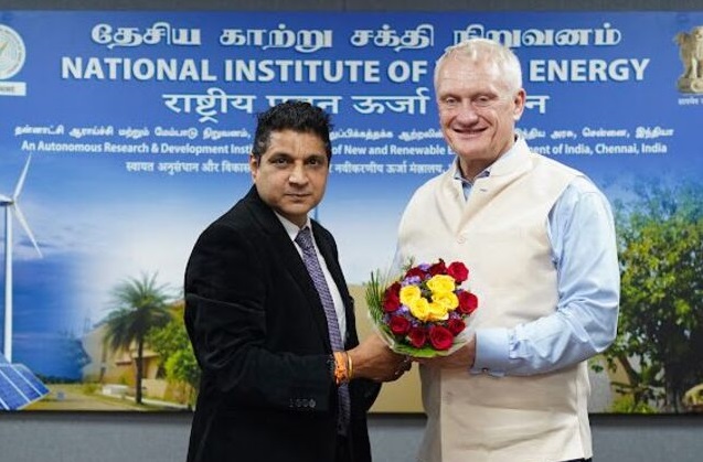 Visit of UK's Minister of State for Climate Change, Department of Energy Security and Net Zero, Mr.Graham Stuart to NIWE, Chennai on 29th July 2023