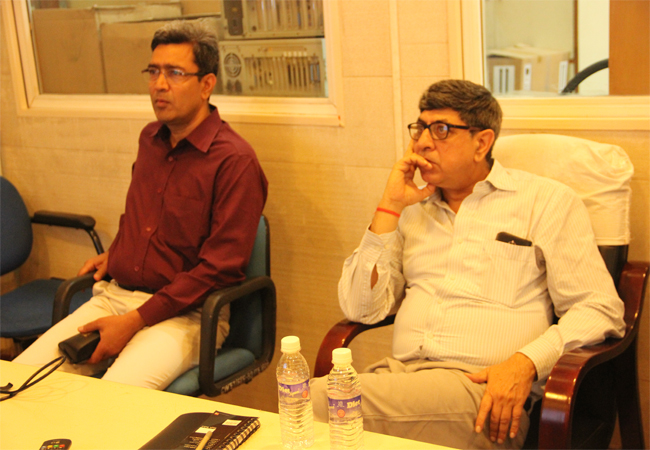 Secretary & Joint Secretary visit to NIWE on April, 2017