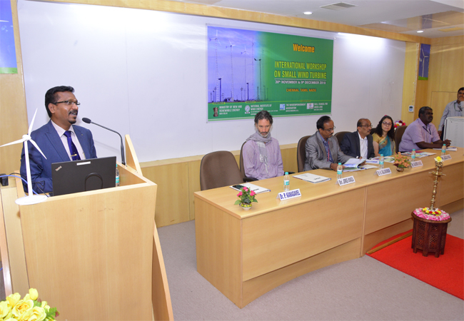 International Workshop on "Small Wind Turbine" - Inaugural Ceremony